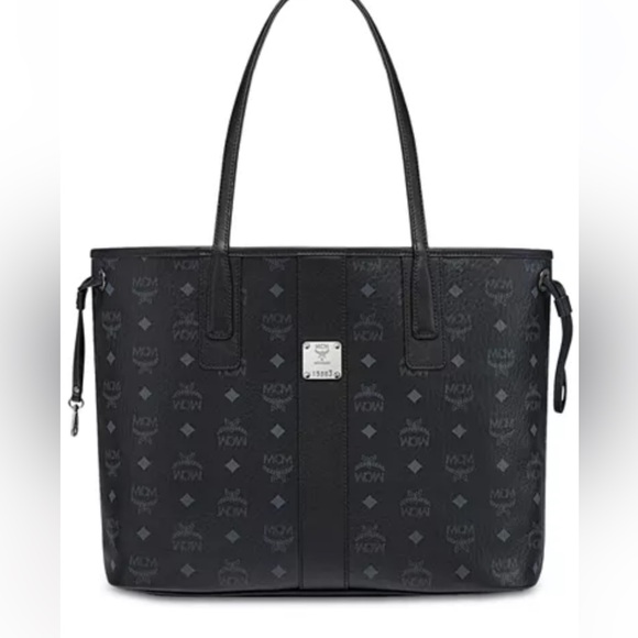 MCM Handbags - MCM Black Shoppers Tote